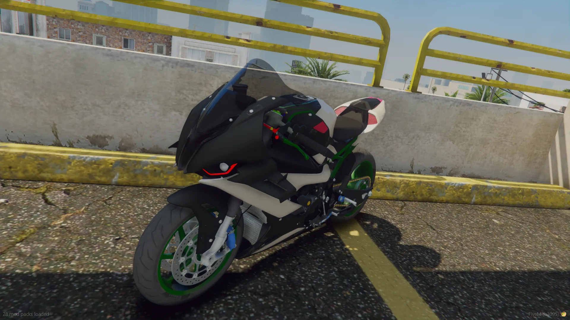 FiveM Kawasaki Motorcycles - 7 Models with Spawn Codes