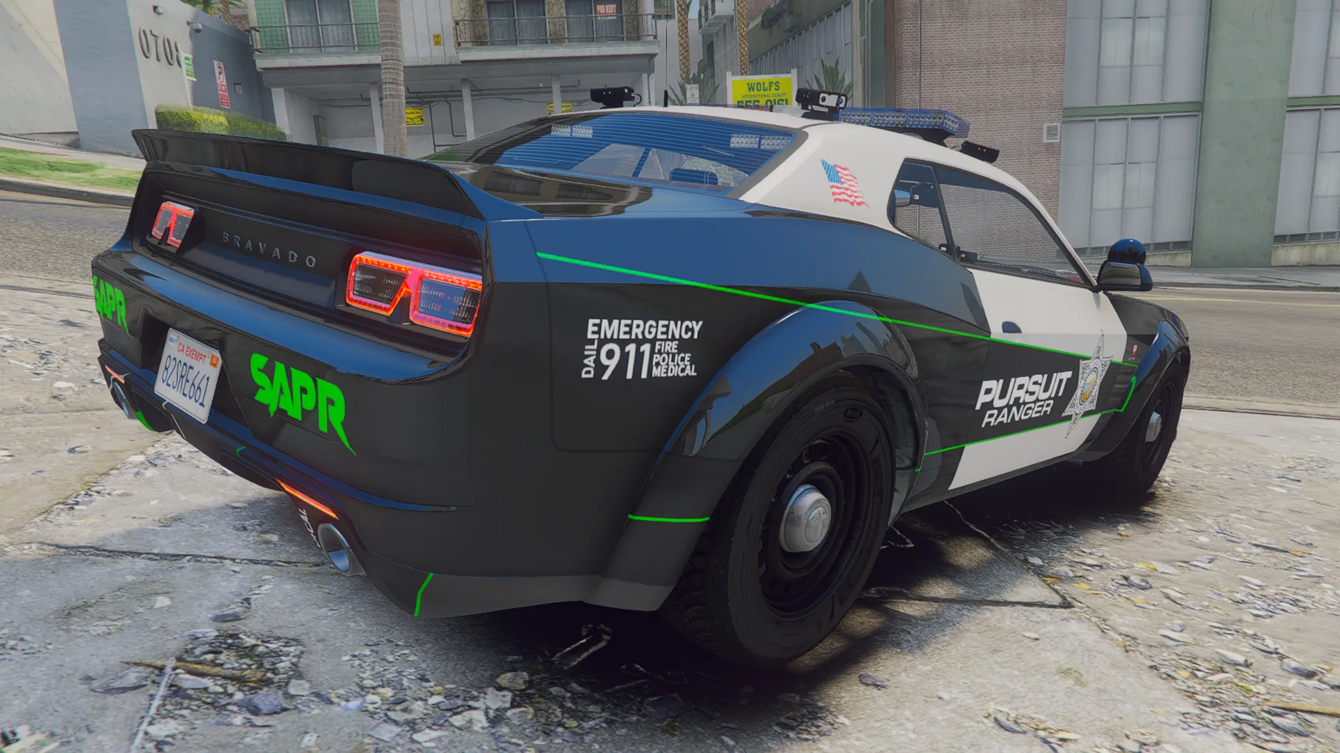 Police Gauntlet V1